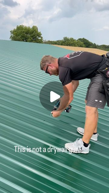 Metal Roofs, Instagram People, Metal Roofing, Metal Roof, Drywall, Carpentry, Roof, Building, Canning