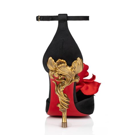 Yea or Nay: Christian Louboutin 'Bellarose' Pump with Chandelier Heel - Tom + Lorenzo York Candy, Firefighter Calendar, Icon Shoes, Fabric Red, Louboutin Heels, Fragrance Set, Wine Festival, Celebrity Red Carpet, Red Sole