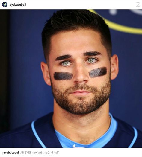 Kevin Kiermaier, Tampa Bay Rays Kevin Kiermaier, Cleft Chin, Hot Baseball Players, Rays Baseball, Cody Christian, Baseball Guys, Baseball Boys, Squeeze Pouch, Mlb Players