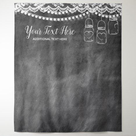 Diy Rustic Wedding Photo Booth, Rustic Wedding Photo Booth Backdrop, Chalk Backdrop Wedding, Rustic Backdrops, Chalkboard Wall Art Wedding, Photo Booth Chalkboard Sign, Wedding Photo Booth Backdrop, Rustic Photo Booth, Wedding Tapestry