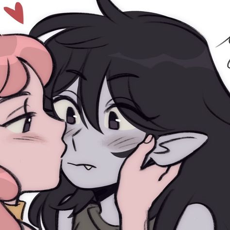 Marceline X Bubblegum Pfp, Bubblegum And Marceline, Marceline And Princess Bubblegum, Marceline And Bubblegum, Cute Headers, Lesbian Art, Princess Bubblegum, Adventure Time Art, My Little Pony Pictures