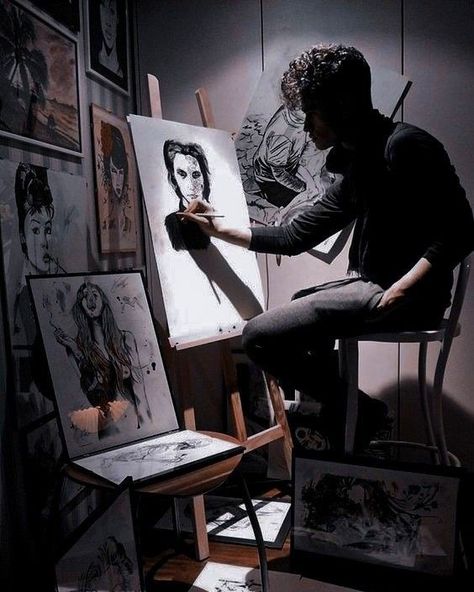 Adrian Ivashkov, Angry God, Lj Shen, Art Academia, Art Studio Room, The Dark Artifices, Our Path, A Little Life, Artist Aesthetic