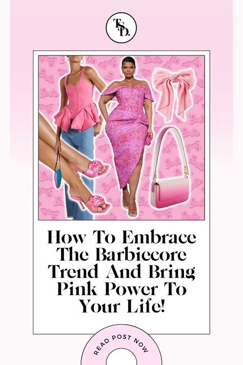 Pinterest Png, Barbiecore Aesthetic, Closet Organisation, Nostalgic Aesthetic, Organisation Hacks, Pink Power, Style Board, Sustainable Fashion, Casual Chic