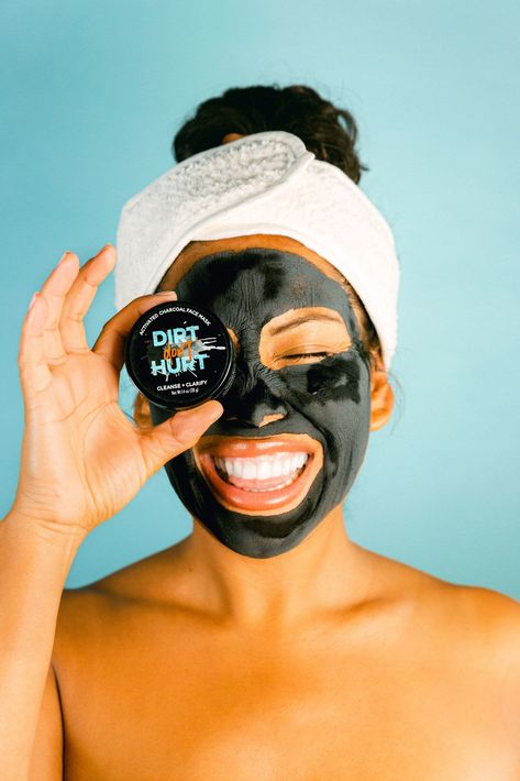 Face Mask Product Photography, Face Mask Photoshoot, Mask Product Photography, Skincare Advertisement, Face Mask Photography, Ugc Examples, Skincare Product Photography, Fresh Skincare, Charcoal Face Mask