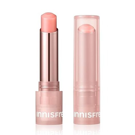 Amazon.com: innisfree Dewy Tint Lip Balm with Hydrating Hyaluronic Acid and Ceramides, Tinted Korean Lip Balm, Baby Pink : Beauty & Personal Care Innisfree Lip Tint, Innisfree Dewy Tint Lip Balm, Innisfree Lip Balm, Korean Lip Balm, Korean Lip Tint, Korean Lips, Lip Products, Tinted Lip Balm, Fresh Face