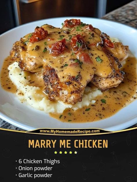 Family Cooking Recipes, Health Chicken Recipes, Marry Me Chicken Recipe, Cooking With White Wine, Marry Me Chicken, Italian Herbs, Chicken Recipies, Mediterranean Kitchen, Mediterranean Chicken