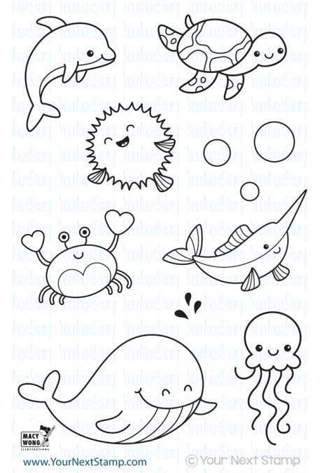 Doodles Ako Kresliť, Bullet Journal Doodles, Art Drawings For Kids, Journal Doodles, Art Journal Pages, Art Journal Inspiration, Doodle Drawings, Sea Animals, Cute Doodles