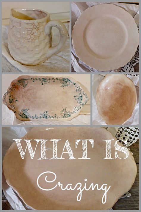 A Guide to Crazing, What is it and is it good or bad? Antique China Dishes, Vintage Dishes Antiques, Vintage Crockery, Decoupage Furniture, Stoneware Dishes, Sell Your Stuff, Antique Dishes, China Dishes, Antique Plates