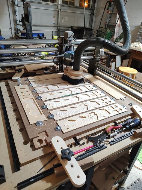 Onefinity Cnc Projects, Cnc Router Ideas, Onefinity Cnc, Router Ideas, Cnc Ideas, Cnc Wood, Cnc Projects, Shop Storage, 2025 Vision