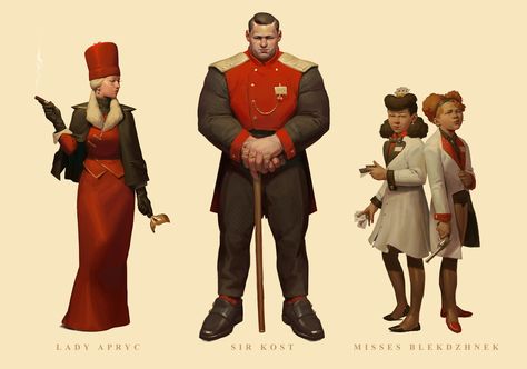 ArtStation - Royal Ruby Casino Top Down Game, Soul Punk, Royal Ruby, Valley Of The Kings, Medieval Fantasy, Dieselpunk, Game Character, Character Concept, Anime Character Design