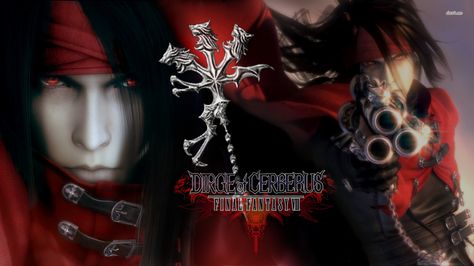 Vincent Final Fantasy Vincent Valentine, Final Fantasy Vincent, Valentines Anime, Final Fantasy Sephiroth, Vincent Valentine, Valentines Games, Advent Children, Final Fantasy Collection, Valentine Images