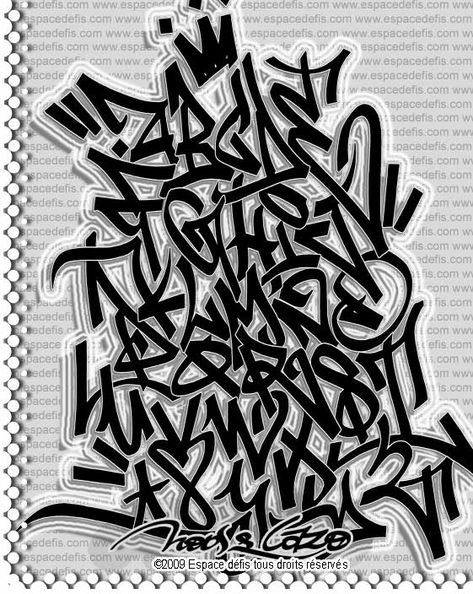 Graffiti Tutorial, Graffiti Alphabet Styles, Tag Alphabet, Graffiti Lettering Alphabet, Graffiti Art Letters, Chicano Lettering, Tattoo Lettering Styles, Style Letters, Best Graffiti