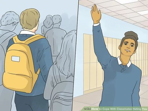 How to Cope With Classmates Hating You: 14 Steps (with Pictures) Feeling Nervous, Class Mates, First Things First, Clinical Psychologist, Make An Effort, Creative Commons, Making Friends, Something To Do, Like You