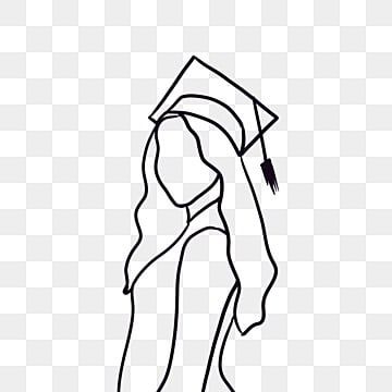 Graduate Drawing Easy, Graduation Drawing Ideas Easy, Senior Drawing Ideas, Graduation Canvas Painting Ideas, Graduation Cap Doodle, Grad Drawings, Graduation Drawing Art, Graduation Art Ideas, Celebrating Drawing