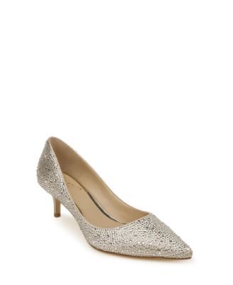 Jewel Badgley Mischka, Satin Pumps, Kitten Heel Pumps, Classic Pumps, Pointed Toe Heels, Pump Dress, Bridal Fashion, Kitten Heel, Badgley Mischka