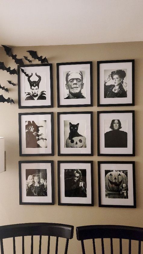 Officially Spooky Season. 🦇 #halloweenstyle #halloweendecorations #halloweendecor #cozyhalloween #severussnape #hocuspocus #halloweentown … | Instagram Brandi Bowman Putnam, Half Bath Halloween Decor, Halloween Women Costume Ideas, Women Costume Ideas, Halloween Crafts Ideas, Fangtastic Halloween, Party Ideas Halloween, Outdoor Decoration Ideas, Magical Childhood