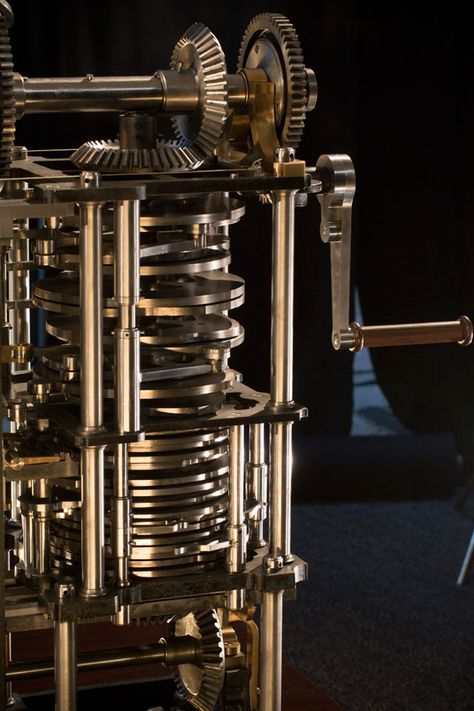 Inventor Aesthetic, Difference Engine, Computer Photography, High Resolution Photography, Mechanical Computer, Charles Babbage, Mechanic Engineering, Magical Design, The Modern Prometheus