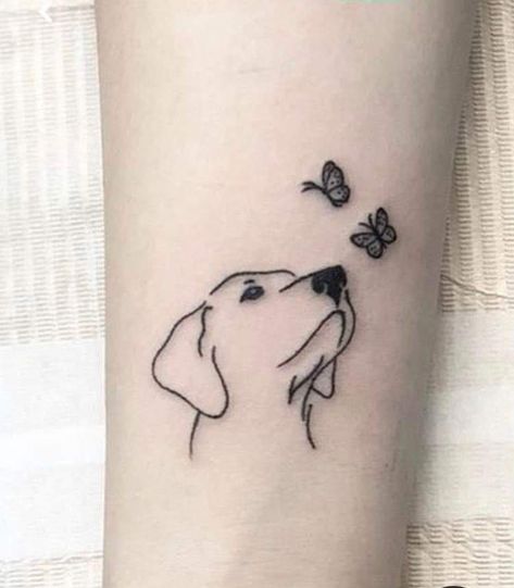 Veterinarian Tattoo, Halo Tattoo, Dog Portrait Tattoo, Small Dog Tattoos, Minion Art, Heartbeat Tattoo, Special Tattoos, D Tattoo, Dog Pen