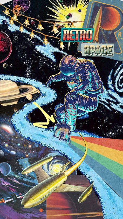 how do you skateboard with zero g? it’s a secret #space #retro #astronaut 90s Space Aesthetic, Space Cadet Aesthetic, Vintage Space Aesthetic, Space Skateboard, Retro Space Aesthetic, Astronaut Skateboarding, Retro Space Art, Astronaut Aesthetic, Retro Astronaut