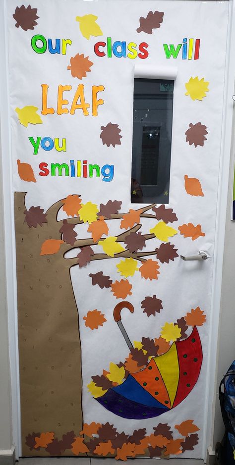 Fall Door, Door Decor, Bulletin Board, Bulletin Boards, Door Decorations, Quick Saves