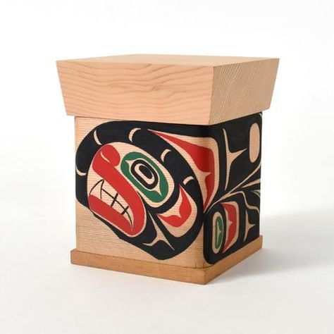 Killerwhale - Bentwood Box Haida Art, Pacific Nw, Indigenous Art, Red Cedar, Pacific Northwest, British Columbia, Art Forms, Alaska, Nativity