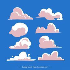 Cloud Vector, Nature Drawing, Graphic Design Poster, Poster Board, Art Designs, Travel Posters, Vector Art, Art Reference, Graphic Art