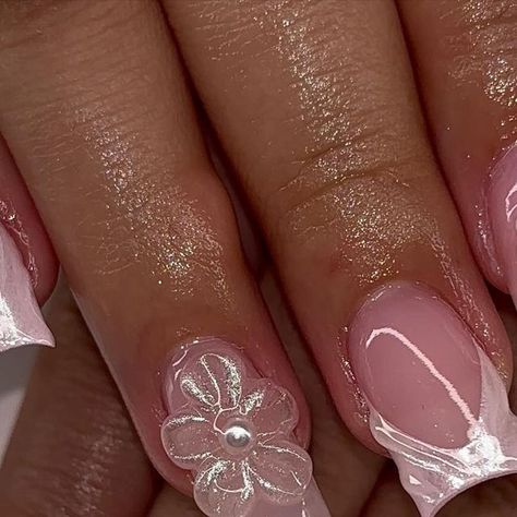 ೃ⁀➷ phoenix, az polygel nail tech 🎀*ೃ༄ on Instagram: "these are so ethereal ⋆⁺₊🪷🎧🩰.  • • •  🩰 ༘⋆DM TO BOOK! ੈ♡⸝💌  ~~~~~ set inspo: @nailsxomari 🩷. - - - - - - - - - - - - - - - - - - - - -  •*⁀➷ FOLLOW @klawedbykemii FOR MORE NAIL CONTENT 🎀🫶🏽 *ೃ༄ ——— #polygelnails #explorepage #nails #pinknails #hellokitty #frenchtips #arizona #homebased #klawedbykemii #aznailtech #polygel #phoenixarizona #602 #viral #trending #teennailtech #reels #nailart #shortnails #frenchies #3dnailart #makartt" Short Polygel Nails Design, Short 3d Nails, Polygel Nails Ideas, Arizona Nails, Polygel Nail, Teen Nails, Birthday Inspo, Polygel Nails, Short Nail