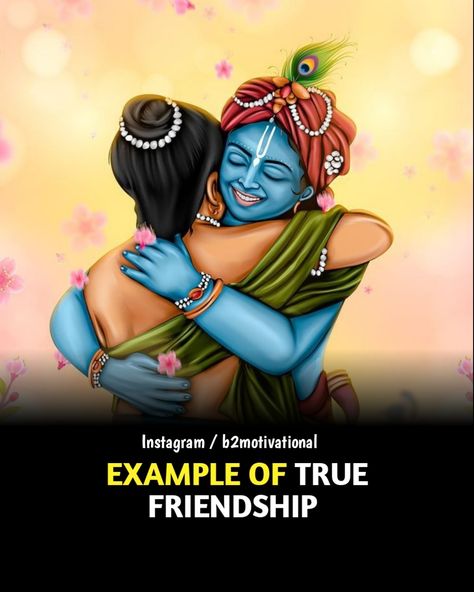 #motivational #quotes #friendship #krishna #happy #insprational Friendship Quotes Krishna Sudama, Krishna Sudama Friendship Quotes, Friendship Krishna, Krishna Friendship, Krishna Sudama, Quotes Friendship, Good Attitude Quotes, Good Attitude, True Friendship