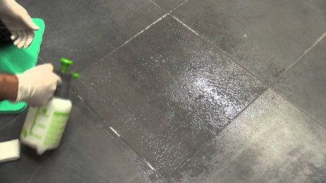 Tile Maintenance How To Remove Grout, How To Clean Grout, Ceramic Tile Floor Bathroom, Floor Tile Grout, Clean Grout, Cleaning Ceramic Tiles, Tile Removal, Cleaning Tile Floors, Clean Tile Grout