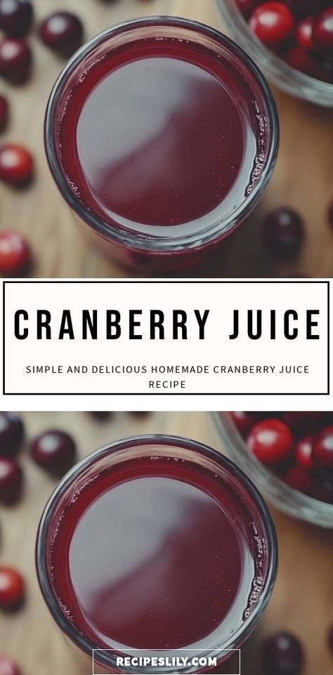 Discover the refreshing and vibrant taste of homemade cranberry juice! This simple recipe captures the tartness of fresh cranberries, making it a perfect drink for any occasion. Enjoy the health benefits and the delightful flavor with every sip. Perfect for gatherings or a refreshing treat at home! Making Cranberry Juice, Cranberry Pulp Recipes, Diy Cranberry Juice, Fresh Cranberry Juice Recipe, Canning Cranberry Juice, Homemade Cranberry Juice, Cranberry Benefits, Cranberry Drinks, Canned Cranberries