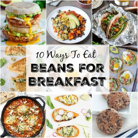 Beans For Breakfast, Breakfast Beans, Egg Casserole Recipes, Healthy Toddler Meals, Healthy Work Snacks, Health Breakfast, Registered Dietitian, Green Bean, Bean Recipes