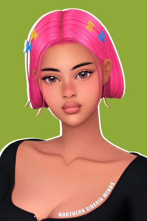 Northern Siberia Winds, Sims 4 Skin, Two Toned Hair, Tone Face, Skin Mask, Sims4 Cc, March 2024, Original Character, Ts4 Cc