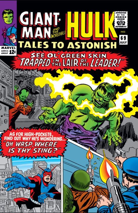 Tales to Astonish Vol 1 #69 Jack Kirby Art, Gil Scott Heron, Marvel Comics Covers, Hulk Comic, Silver Age Comics, The Incredible Hulk, Kirby Art, The Hulk, Jack Kirby