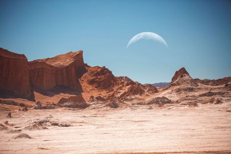 Atacama Desert Chile, Great Vacation Spots, Atacama Desert, Incredible Places, Best Places To Travel, Image Hd, Travel Bucket List, Mykonos, Travel Bucket