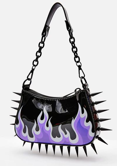 Goth Purse, Funky Purses, Gothic Bag, Occult Fashion, Goth Accessories, Outfit Chic, Sweat It Out, Alt Fashion, Black Doll