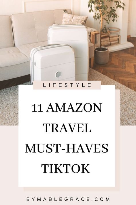 11 Amazon Travel Must-Haves TikTok Packing Organizers Travel, Amazon Must Haves Travel Edition, Italy Must Haves, Amazon Finds Travel Edition, Work Travel Must Haves, Business Travel Must Haves, Travel Packing Ideas Hacks, Car Travel Must Haves, Best Travel Items For Women