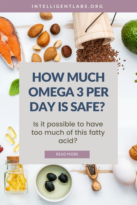 The mouthwatering dish you’re looking at right now is no ordinary fish… it’s salmon and it’s one of the richest sources of omega-3 fatty acids. It’s so rich, in fact, that a single 3oz serving can contain at least 1,000mg of omega-3! But how much omega 3 per day is actually safe? And if you’re taking fish oil supplements instead of eating fatty fish like salmon, what’s a safe dose? #omega3 #fattyacid #supplement #nutrition #healtheducation #intelligentlabs #healthyfats Omega 3 Smoothie, Foods With Omega 3 Fatty Acids, Foods Rich In Omega 3 Fatty Acids, Foods High In Omega 3 Fatty Acids, Omega 3 Fatty Acid Foods, Best Omega 3 Supplement, Omega Foods, Omega 3 Benefits, Fatty Acid Foods