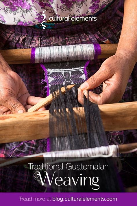 Traditional Guatemalan Weaving: Travel to Guatemala’s markets and you might catch a glimpse of their exquisite textiles, which boast beautiful patterns in bold colors. But did you know? Weaving is not just a signature Guatemalan handicraft, it’s a tradition that spans generations and goes back thousands of years! Guatemalan Weaving, Guatemalan Textiles, Diy Weaving, Ancient Art, Needle And Thread, Beautiful Patterns, Guatemala, Bold Colors, Did You Know