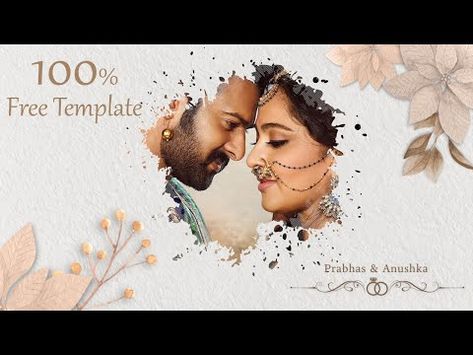 Latest Wedding Invitation Video Without Text | Free Green Screen Template | Link In Description - YouTube Wedding Video Invitation Templates Free, Wedding Invitation Video Template Free, Wedding Invitations Video, Creative Wedding Invitations Design, Video Png, Blank Wedding Invitation Templates, Green Screen Template, Couple Wedding Invitation, Blank Wedding Invitations