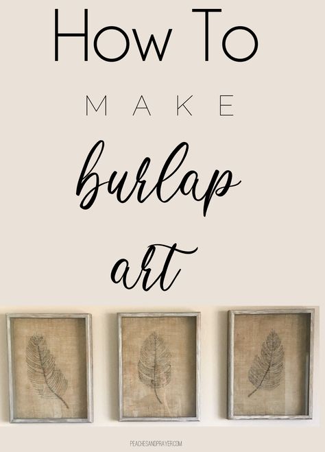 Burlap Canvas Ideas, Paint On Burlap, Burlap Canvas Art, Burlap Pictures, Burlap Crafts Diy, Burlap Wall Decor, Burlap Wall Art, How To Draw Anything, Easiest Burlap