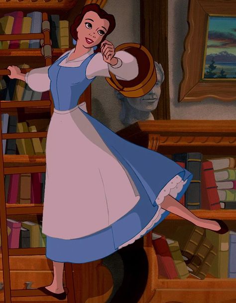 Fera Disney, Belle Blue Dress, Belle Dresses, Favorite Friend, Animation Disney, Disney Belle, Belle Beauty And The Beast, Disney Nerd, Belle Beauty