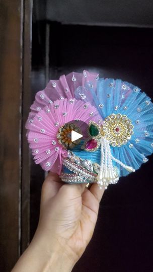 Krishna Aasan Diy, Jhula Making For Laddu Gopal, Kanha Ji Bed Diy, Krishna Pagdi, Krishna Shringar, Laddu Gopal Pagdi Making, Laddu Gopal Dress Making, Neha Singh, Krishna Love