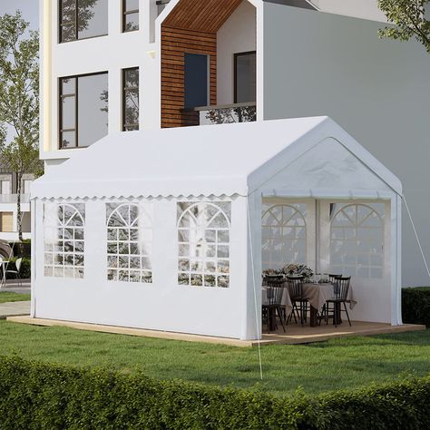 Carport Tent, Portable Carport, Car Canopy, Gazebo Pergola, Garden Gazebo, Event Tent, Wedding Tent, Party Tent, Pitched Roof