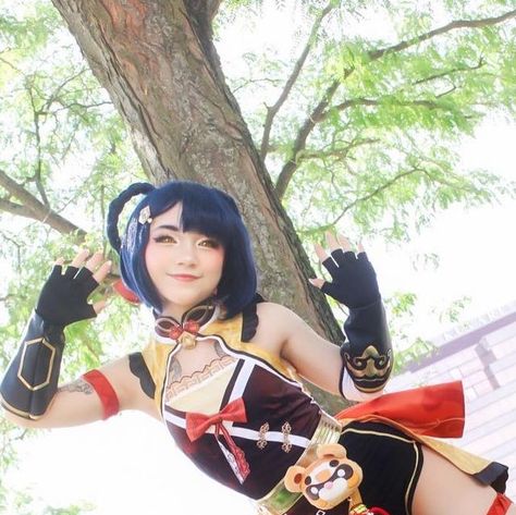 xiangling cosplay Xiangling Cosplay, Cosplay Genshin, Anime Magic, August 21, Genshin Impact, Video Game, 5 Star, The Next, I Can