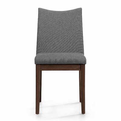 Turn on the Brights Bailey Side Chairs & Reviews | Wayfair Midcentury Modern Dining Chairs, Mid Century Dining Chairs, Mid Century Modern Dining, Dining Chair Cushions, Upholstered Side Chair, Noble House, Fabric Dining Chairs, Upholstered Fabric, Kitchen & Dining Chairs