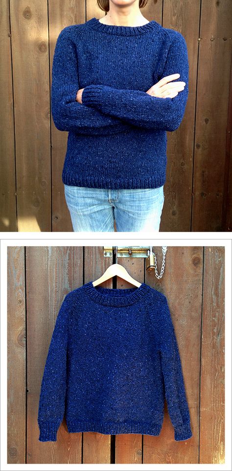 If I were a sweater, this is the sweater I would be // final shots and specs for the top-down tutorial sweater Raglan Sweater Knitting Pattern, Easy Sweater Knitting Patterns, Sweater Tutorial, Knitted Stuff, Knitting Clothes, Knitting Sweaters, Knitting Patterns Free Sweater, Jumper Knitting Pattern, Simple Sweaters