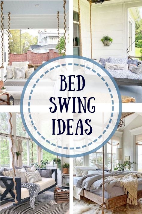 Ideas For 50th Birthday, Vsco Decor, Ideas For Events, Diy Porch Swing Bed, Hanging Daybed, Porch Bed, Indoor Porch, Diy Porch Swing, Porch Swing Bed