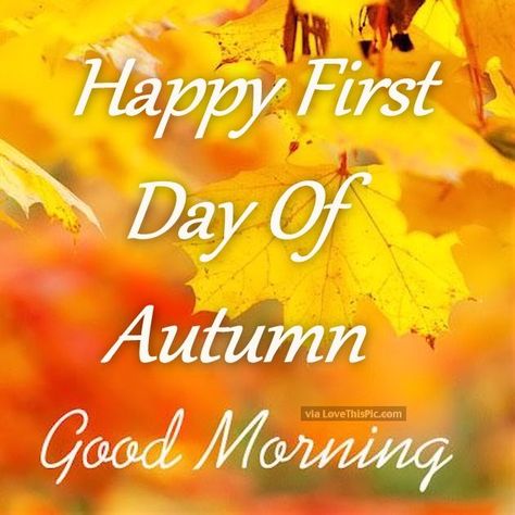 Happy First Day Of Autumn Good Morning autumn fall good morning autumn quotes… Fall Fb Cover Photos Quotes, Autumn Good Morning, 1st Day Of Autumn, Autumnal Equinox Celebration, New Month Greetings, Fb Cover Photos Quotes, Happy First Day Of Autumn, New Month Wishes, Autumn Pictures