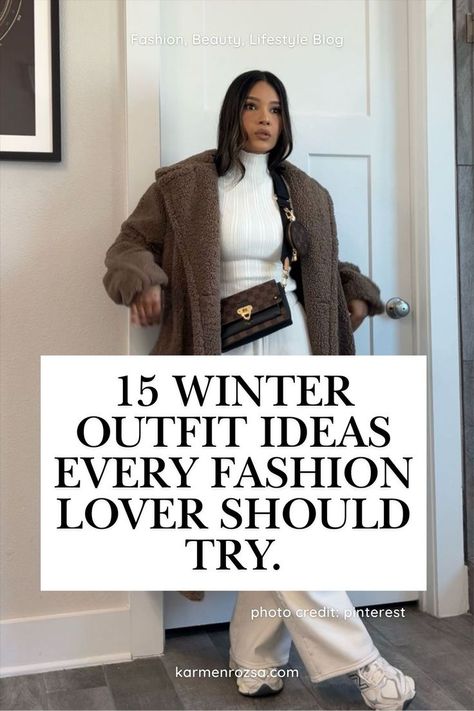 Upgrade your wardrobe with these stylish winter outfits. From cozy oversized coats to sleek turtleneck pairings, discover how to look effortlessly fashionable in the cold. Casual Winter Dress Outfit, Classy Christmas Outfit, Outfit Basics, Chic French Style, Oversized Coats, Canada Fashion, Inexpensive Clothes, Winter Travel Outfit, Chic Winter Outfits