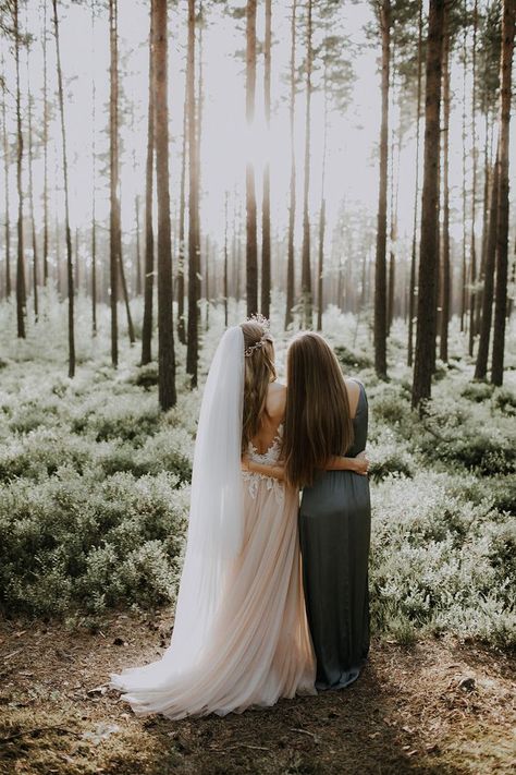 This Fairy-Tale Wedding at Liepupe Manor is What Dreams are Made Of | Junebug Weddings Greenhouse Reception, Wedding Dresses A Line Lace, Ivy Wedding, Teal Gown, Wedding Foto, Wedding Forest, Tulle Wedding Dresses, Wedding Dresses A, Wedding Dresses A Line